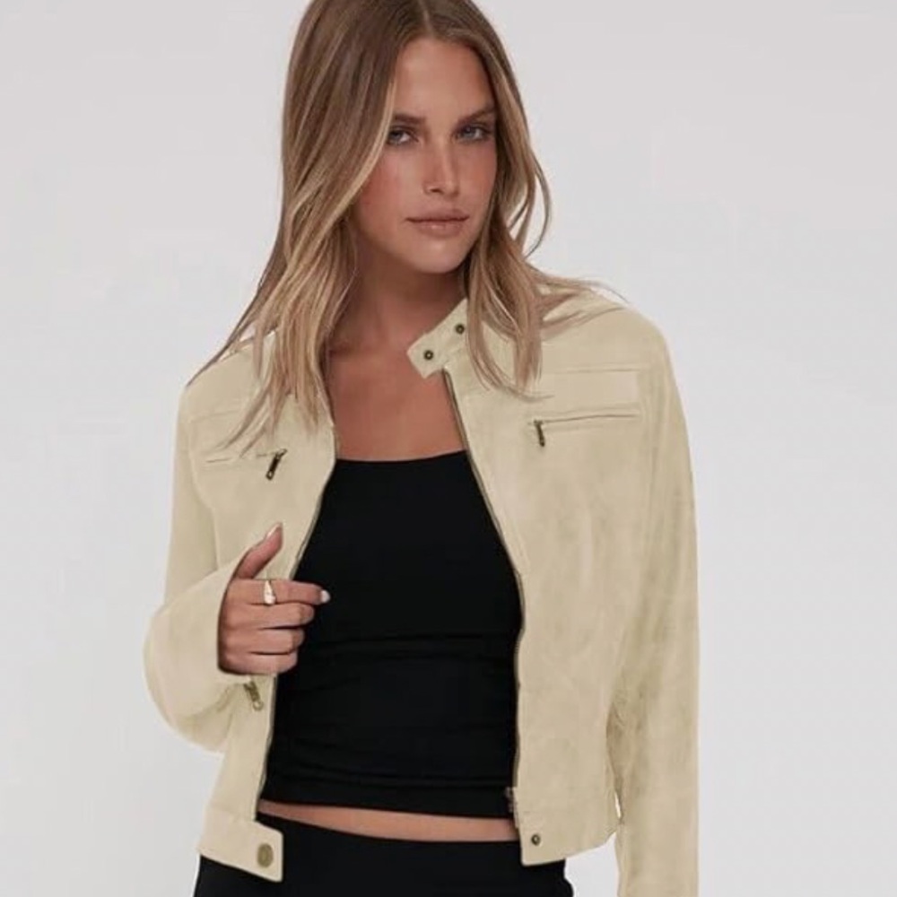 Cream jacket